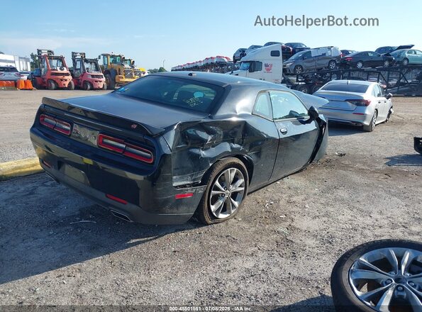 2C3CDZKG0LH149514 2020 DODGE CHALLENGER Black Tył prawy