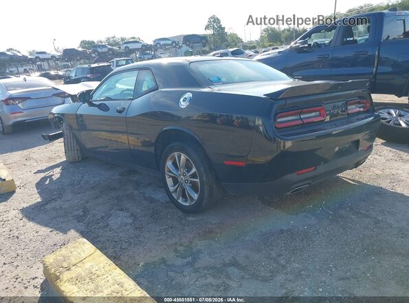 2C3CDZKG0LH149514 2020 DODGE CHALLENGER Black Tył lewy