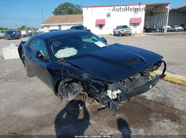 2C3CDZKG0LH149514 2020 DODGE CHALLENGER Black Widok z przodu
