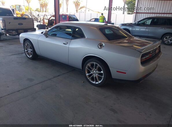 2C3CDZKG0NH194732 2022 DODGE CHALLENGER Silver უკანა მარცხენა