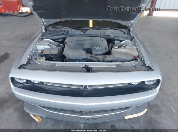2C3CDZKG0NH194732 2022 DODGE CHALLENGER Silver უკანა ხედი