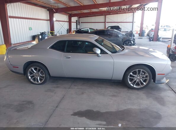 2C3CDZKG0NH194732 2022 DODGE CHALLENGER Silver უკანა სალონის ხედი