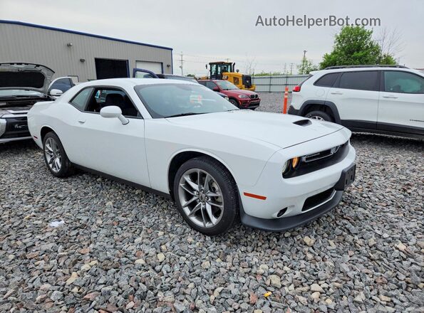 2C3CDZKG0NH247686 2022 DODGE CHALLENGER White Delantero derecho
