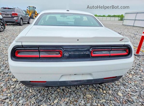 2C3CDZKG0NH247686 2022 DODGE CHALLENGER White Vista trasera