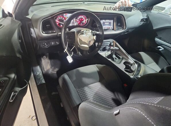 2C3CDZKG1NH175672 2022 DODGE CHALLENGER White Vista del salpicadero