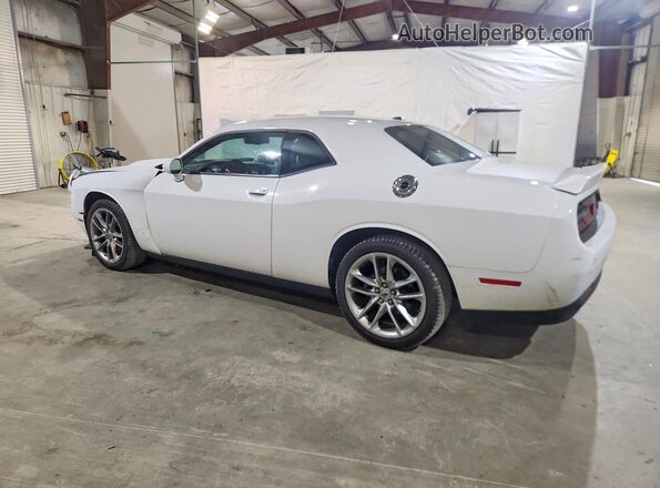 2C3CDZKG1NH175672 2022 DODGE CHALLENGER White Trasero izquierdo