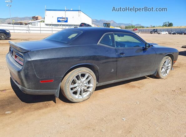 2C3CDZKG3NH219185 2022 DODGE CHALLENGER Black Հետևի աջ