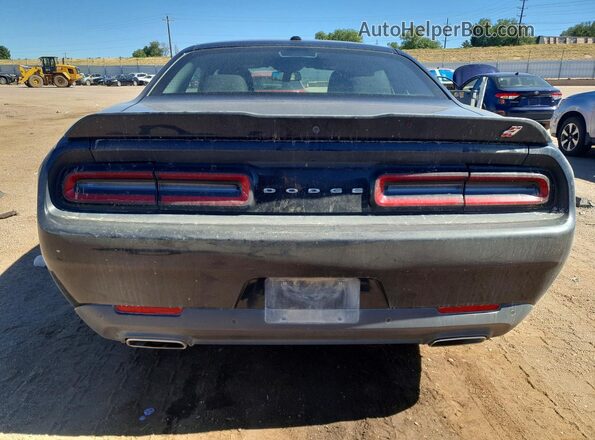 2C3CDZKG3NH219185 2022 DODGE CHALLENGER Black Հետևի տեսք