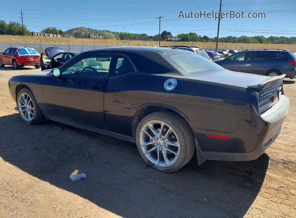 2C3CDZKG3NH219185 2022 DODGE CHALLENGER Black Հետևի ձախ