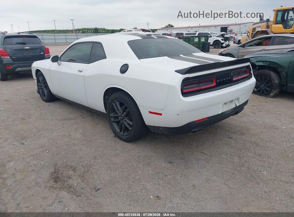 2C3CDZKG4KH504411 2019 DODGE CHALLENGER White Trasero izquierdo