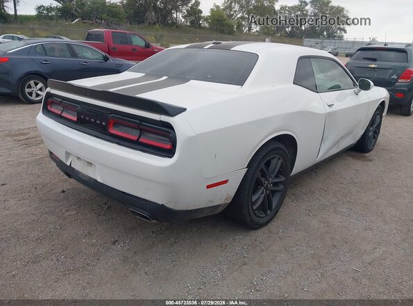 2C3CDZKG4KH504411 2019 DODGE CHALLENGER White Trasero derecho