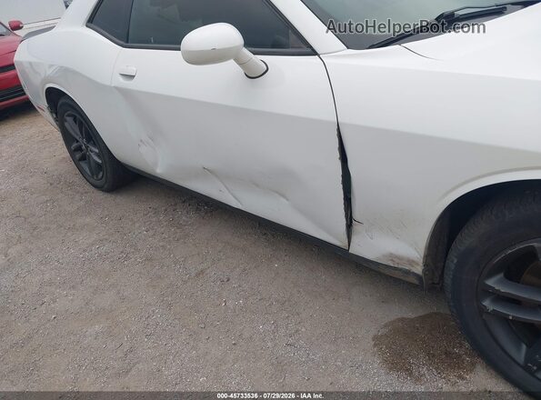 2C3CDZKG4KH504411 2019 DODGE CHALLENGER White Vista frontal