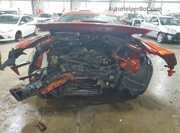 2C3CDZKG4NH152192 2022 DODGE CHALLENGER Оранжевый Вид спереди