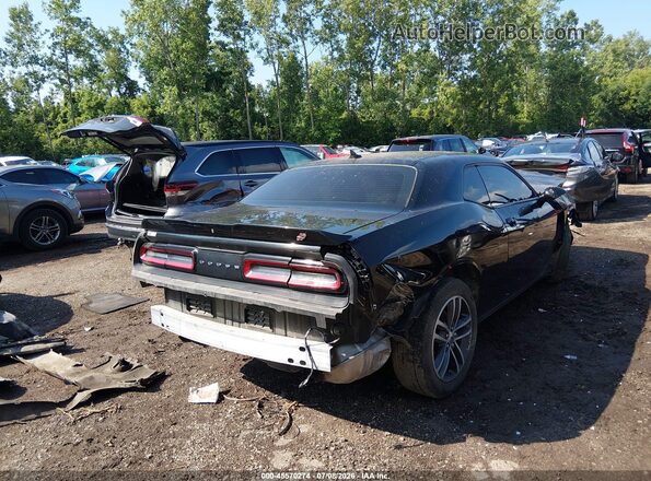 2C3CDZKG5KH522349 2019 DODGE CHALLENGER Black Задня права чверть