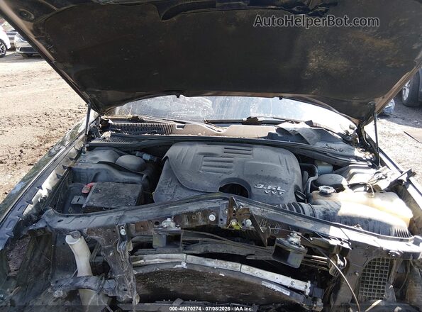 2C3CDZKG5KH522349 2019 DODGE CHALLENGER Black Вид ззаду