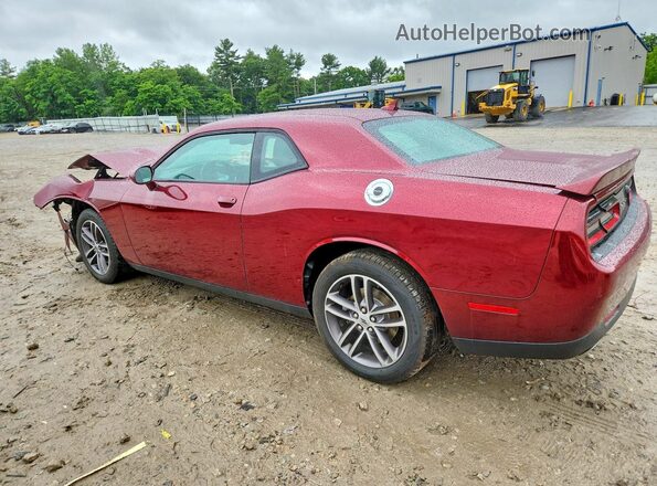 2C3CDZKG5KH549731 2019 DODGE CHALLENGER Red Tył lewy
