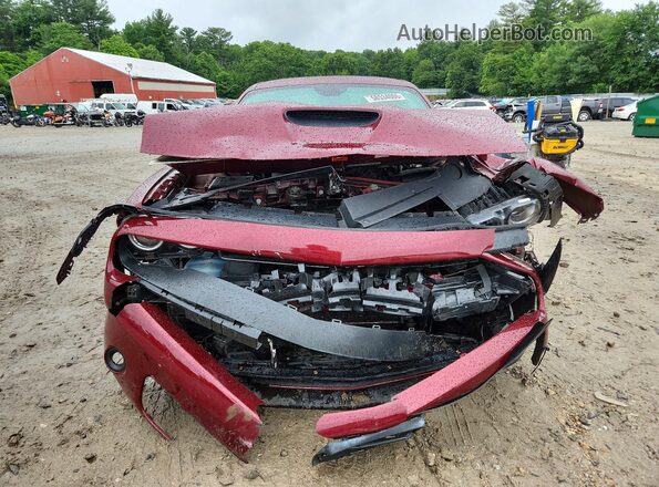 2C3CDZKG5KH549731 2019 DODGE CHALLENGER Red Widok z przodu