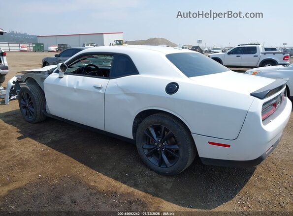 2C3CDZKG5LH110790 2020 DODGE CHALLENGER White Trasero izquierdo