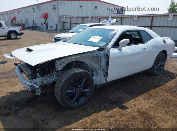 2C3CDZKG5LH110790 2020 DODGE CHALLENGER White Vista tres cuartos delantera izquierda
