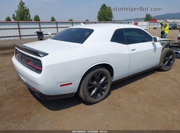 2C3CDZKG5LH110790 2020 DODGE CHALLENGER White Trasero derecho