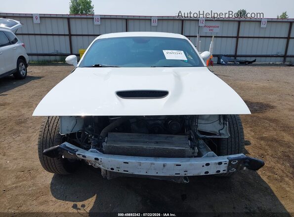 2C3CDZKG5LH110790 2020 DODGE CHALLENGER White Vista interior trasera