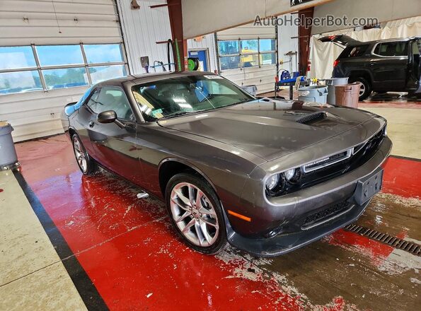 2C3CDZKG5NH151956 2022 DODGE CHALLENGER Gray Front right