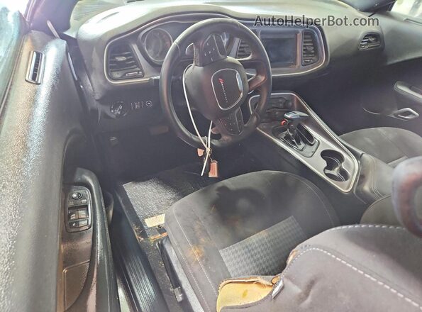 2C3CDZKG5NH151956 2022 DODGE CHALLENGER Gray Dashboard view