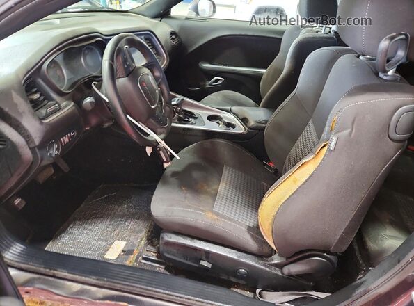 2C3CDZKG5NH151956 2022 DODGE CHALLENGER Gray Front interior view