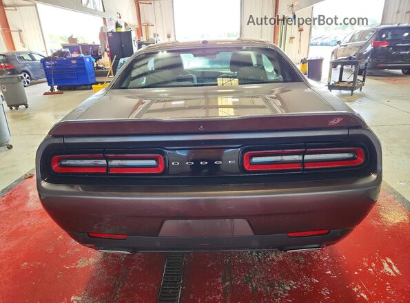 2C3CDZKG5NH151956 2022 DODGE CHALLENGER Gray Rear view