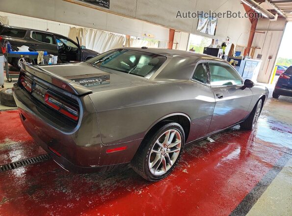 2C3CDZKG5NH151956 2022 DODGE CHALLENGER Gray Rear right