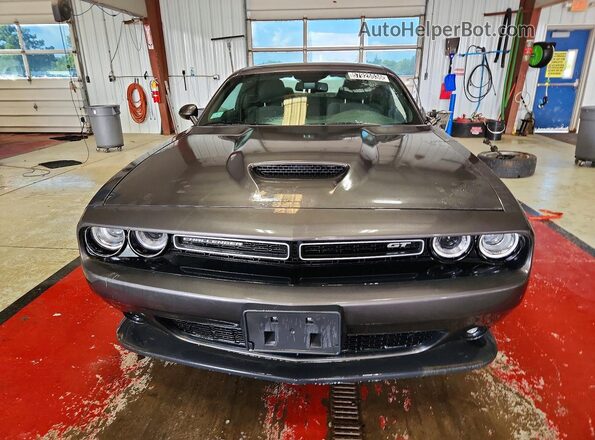 2C3CDZKG5NH151956 2022 DODGE CHALLENGER Gray Front view