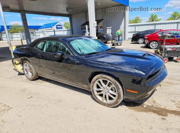2C3CDZKG6PH507897 2023 DODGE CHALLENGER Black Delantero derecho