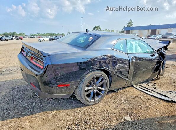 2C3CDZKG7MH534232 2021 DODGE CHALLENGER Black Задня права чверть