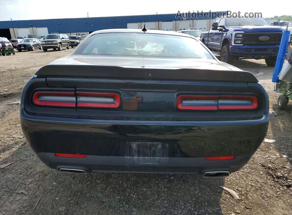 2C3CDZKG7MH534232 2021 DODGE CHALLENGER Black Вид ззаду