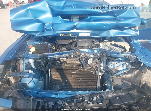 2C3CDZKG7NH168872 2022 DODGE CHALLENGER Синий Вид сзади