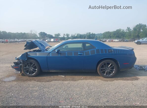 2C3CDZKG7NH168872 2022 DODGE CHALLENGER Синий 