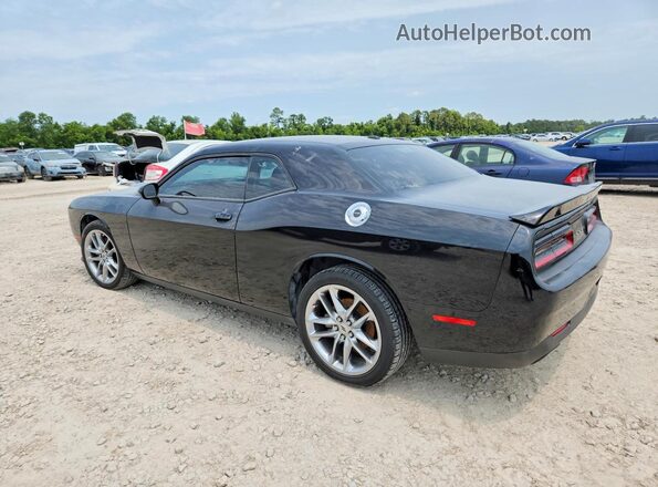 2C3CDZKG7NH243005 2022 DODGE CHALLENGER Black უკანა მარცხენა