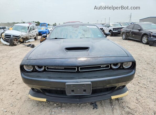 2C3CDZKG7NH243005 2022 DODGE CHALLENGER Black წინა ხედი