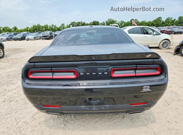 2C3CDZKG7NH243005 2022 DODGE CHALLENGER Black უკანა ხედი