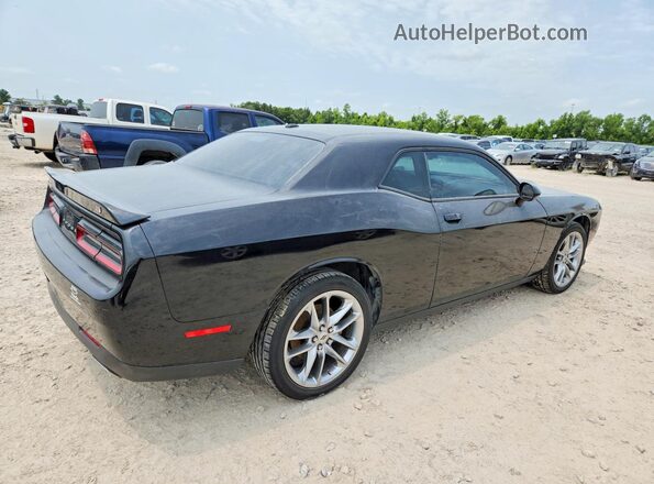 2C3CDZKG7NH243005 2022 DODGE CHALLENGER Black უკანა მარჯვენა