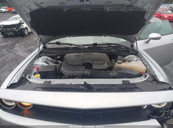 2C3CDZKG8NH156729 2022 DODGE CHALLENGER Silver Widok z tyłu