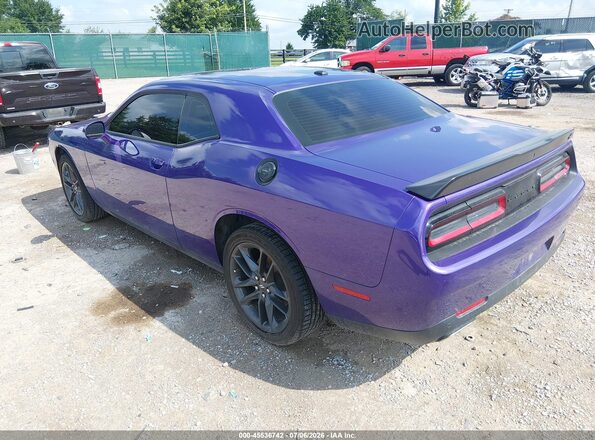2C3CDZKG8PH682748 2023 DODGE CHALLENGER Purple Trasero izquierdo
