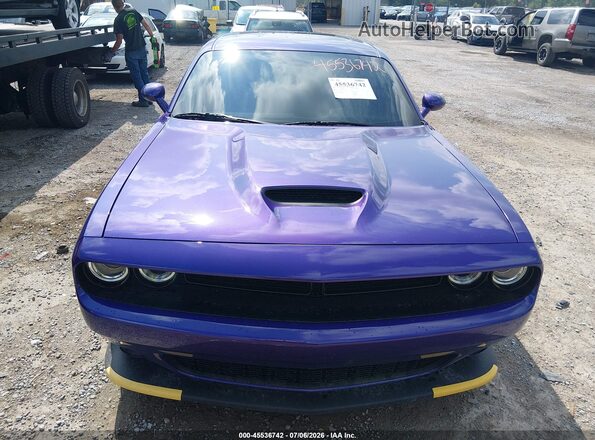 2C3CDZKG8PH682748 2023 DODGE CHALLENGER Purple Vista frontal