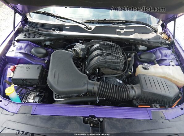 2C3CDZKG8PH682748 2023 DODGE CHALLENGER Purple Vista trasera