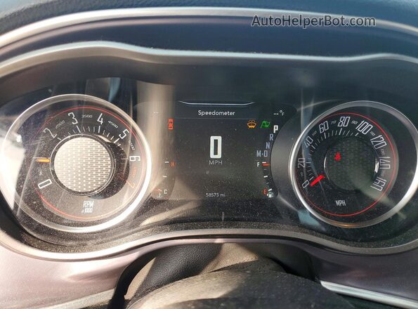 2C3CDZKG9KH522211 2019 DODGE CHALLENGER Синий Вид щитка приборов
