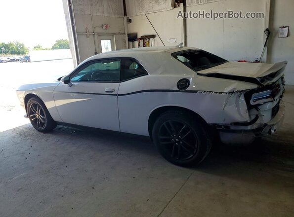 2C3CDZKG9KH558125 2019 DODGE CHALLENGER White უკანა მარცხენა