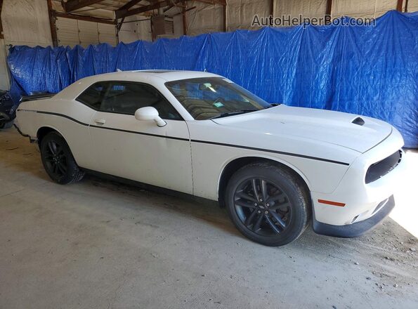 2C3CDZKG9KH558125 2019 DODGE CHALLENGER White წინა მარჯვენა
