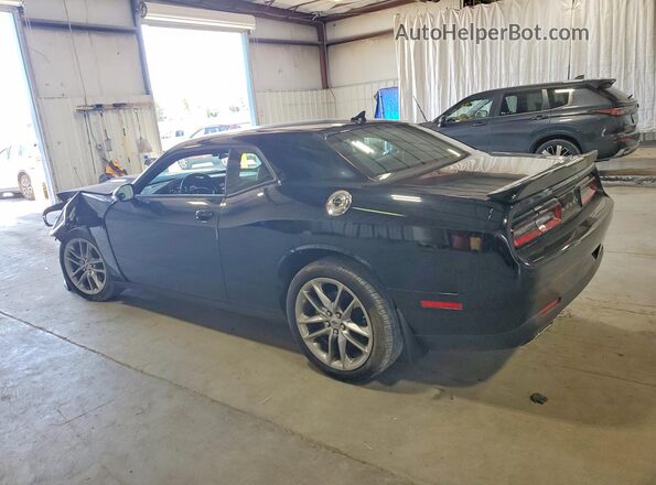 2C3CDZKG9NH211219 2022 DODGE CHALLENGER Black Հետևի ձախ
