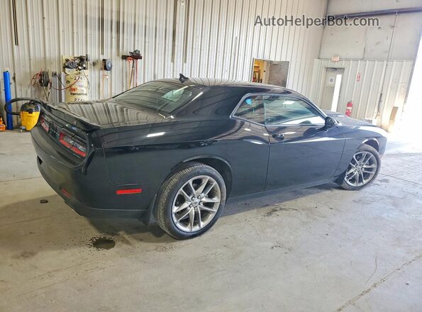 2C3CDZKG9NH211219 2022 DODGE CHALLENGER Black Հետևի աջ