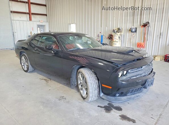 2C3CDZKG9NH211219 2022 DODGE CHALLENGER Black Առջևի աջ